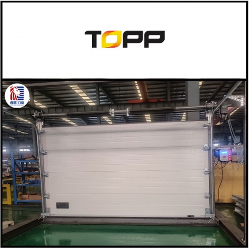 唐山通宝停车设备有限公司车间安装提升门