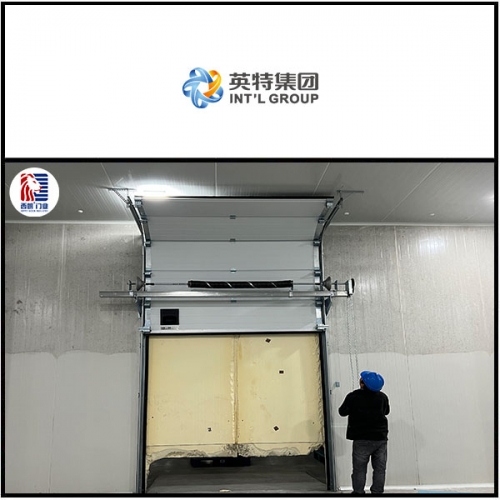 浙江英特物流有限公司仓库安装提升门