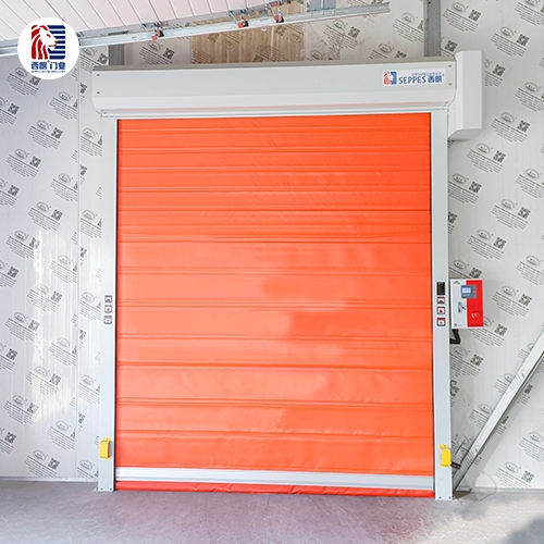 保温拉链快速门