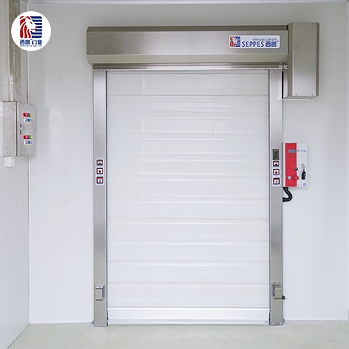 阴凉库保温快速门