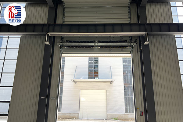 东富龙智能装备制造有限公司车间安装提升门