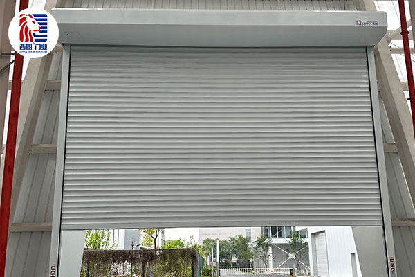 泰瑞机器股份有限公司车间大门安装提升门