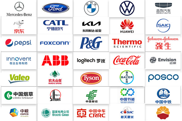 西朗合作客户一览